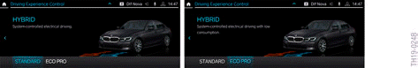 Driving modes