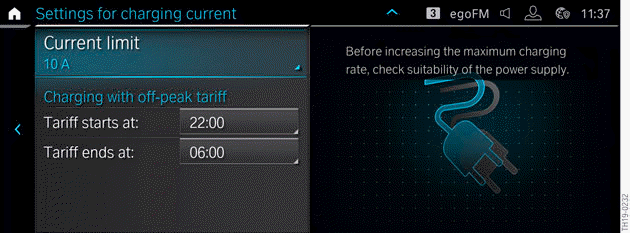 General information on charging